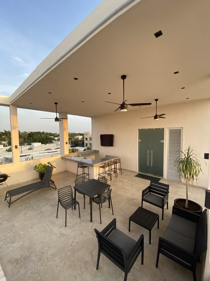 Departamento de 3 habitaciones y balcón en Mérida — foto 4