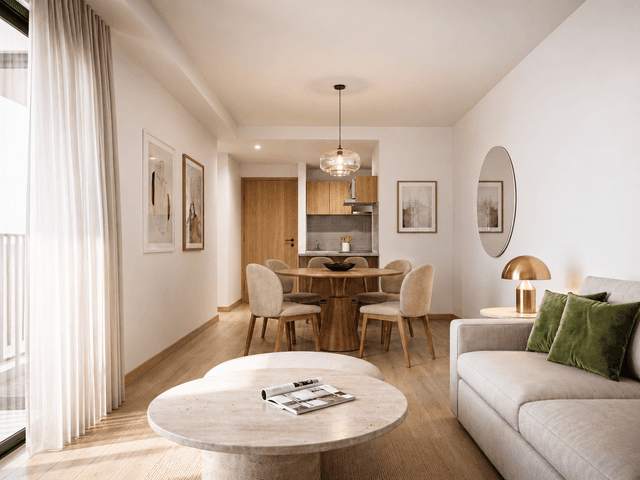 Preventa de 2 habitaciones con balcón en San Rafael