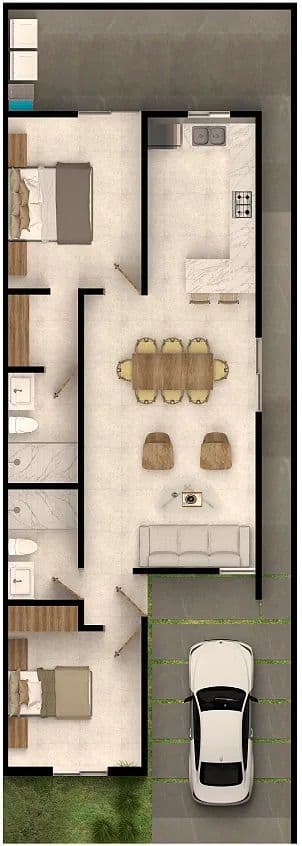 CASA EN VENTA EN LA PAZ,BCS, "SANTA ISABEL" , CORONADO — foto 8