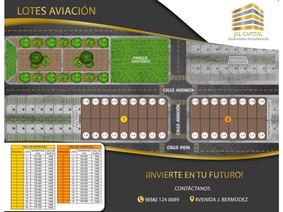 LOTES DE AVIACIÓN EN AV J BERMUDEZ — foto 1