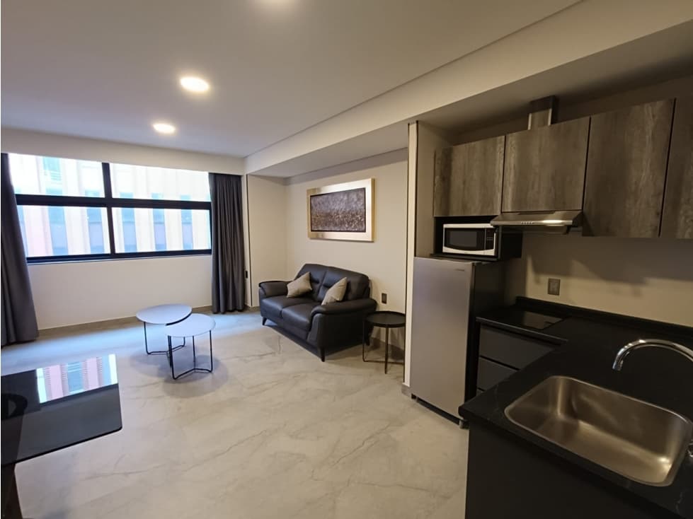 Renta de excelente Suite Amueblada c/2 camas en Av. Juarez — foto 1