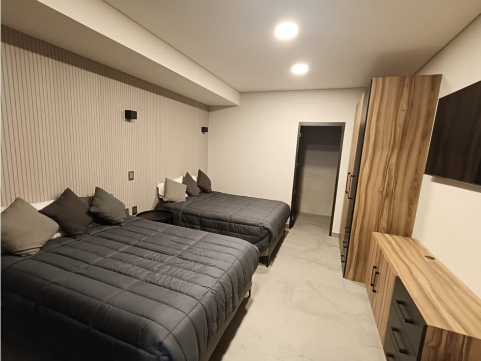 Renta de excelente Suite Amueblada c/2 camas en Av. Juarez — foto 3