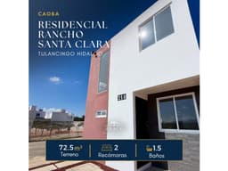 VENTA DE CASAS NUEVAS EN TULANCINGO, MODELO CAOBA PLUS