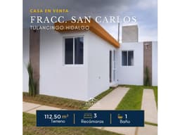 CASA EN VENTA FRACCIONAMIENTO SAN CARLOS