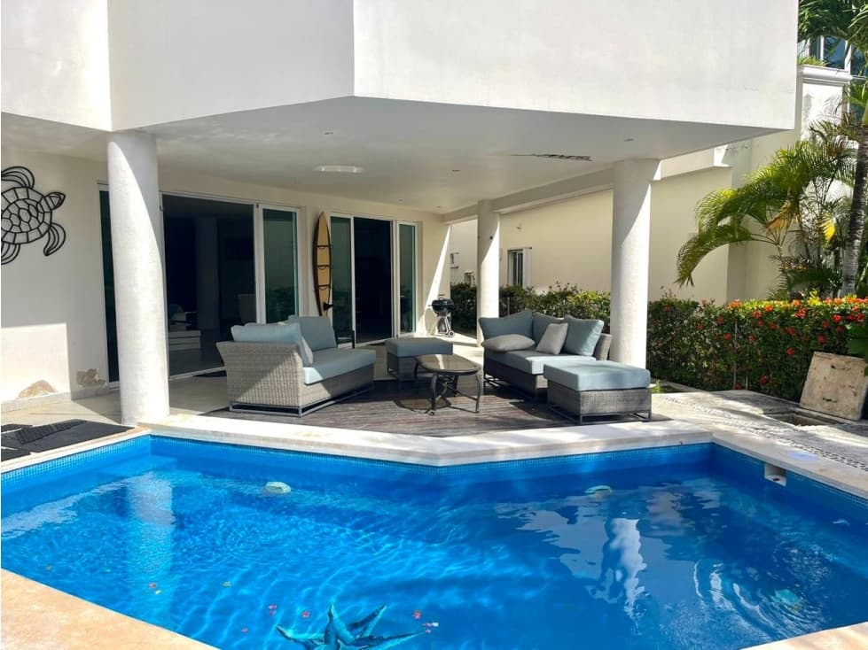 Renta Casa Amueblada Zona hotelera, Isla Dorada, Cancún — foto 2