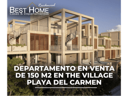 Departamento en venta en The Village Playa del Carmen