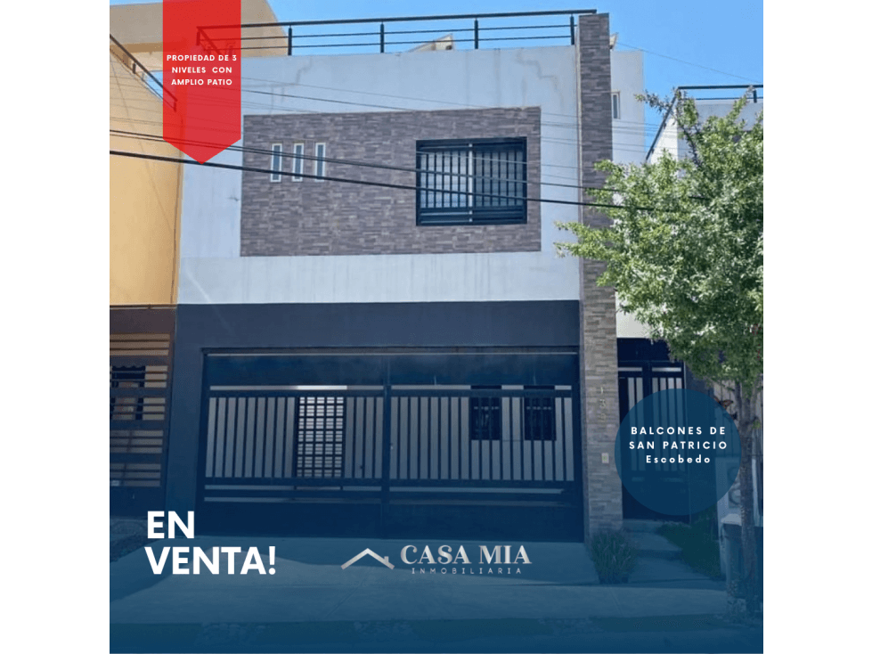 Casa en Venta en Balcones de San Patricio, Escobedo, N.L. — foto 1