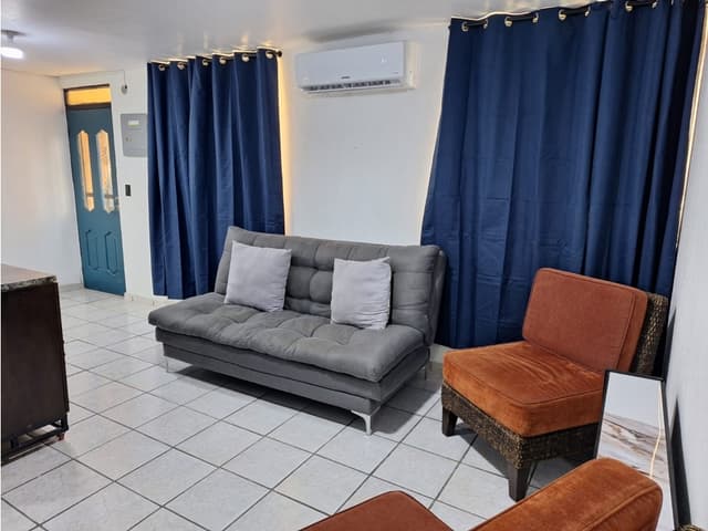 Departamento. AMUEBLADO,RENTA,Ruiz Cortinez y Rangel Frias Zona Medica