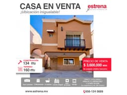 CASA EN VENTA EN FRACCIONAMIENTO LA FLORIDA