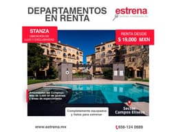 DEPARTAMENTOS EN RENTA SECTOR CAMPOS ELISEOS