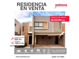CASA EN VENTA EN FRACCIONAMIENTO CERCA DE AVENIDAS PRINCIPALES
