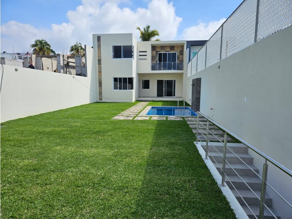 ¡PREVENTA, CASA CON ALBERCA Y JARDÃN PROPIO. BURGOS BUGAMBILIAS! — foto 1