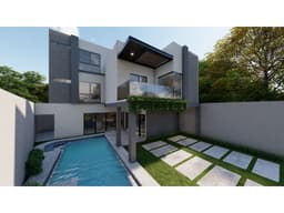 ESTRENA CASA MODERNA CON ALBERCA Y ROOF GARDEN