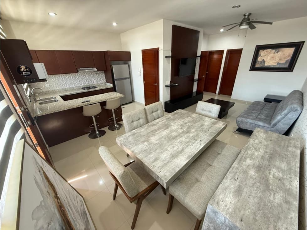 DEPTO EN VENTA 2 RECS CON ALBERCA COMÚN CERCA DE ZONA DORADA — foto 1
