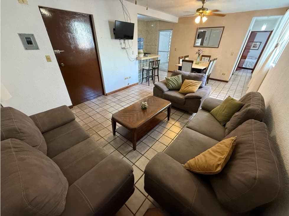 RENTA DEPARTAMENTO EN MAZATLÁN 2 RECS AMUEBLADO — foto 3