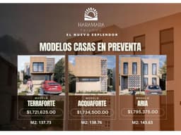 Casas nuevas en venta desde 137m² en Telchac, Yucatán, México