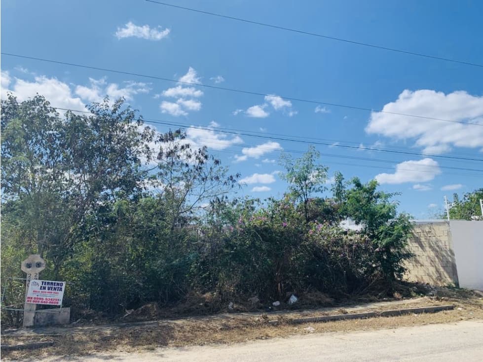 TERRENO EN VENTA SDCUTZ CONKAL — foto 1