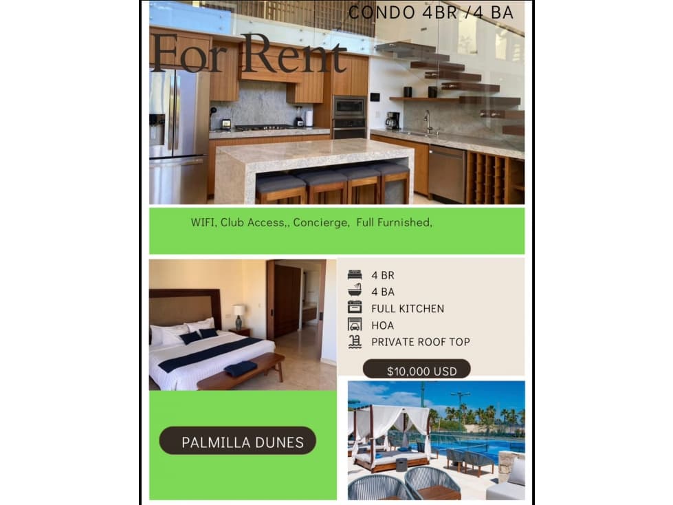 Loft Palmilla Dunes 4 recámaras — foto 1