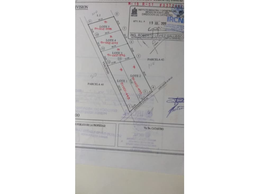 EN VENTA 3 TERRENOS CADEREYTA DE 2000 M 2 C/UNO 8 K DE CARR ALLENDE — foto 1
