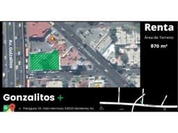 TERRENO EN RENTA EN HERMOSA AV PRINCIPAL 435 M 2 $ 87.000