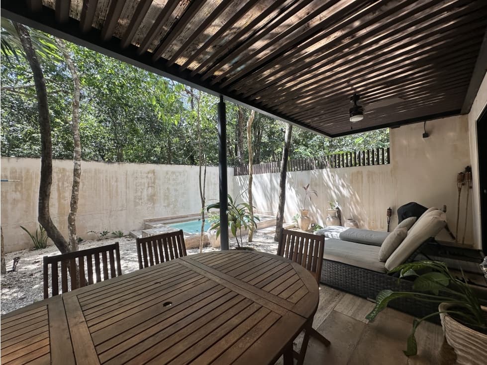 3-Bedroom Garden Residence with Private Pool / Tulum — foto 5