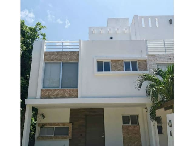 SE ALQUILA CASA EN SECUOLI25, CANCÚN MEXICO AL02-198MEX-CO