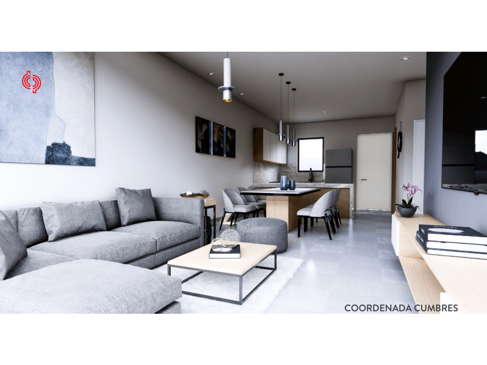 VENTA DE DEPARTAMENTOS EN COORDENADA CUMBRES ENFRENTE DE LA UVM — foto 6