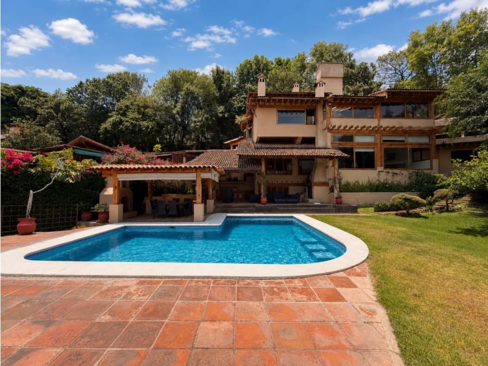 RENTA | CASA DE ESTILO MEXICANO CON VISTA AL LAGO | COPORITO — foto 1
