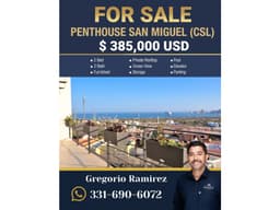 Hermoso Penthouse en San Miguel, Los Cabos