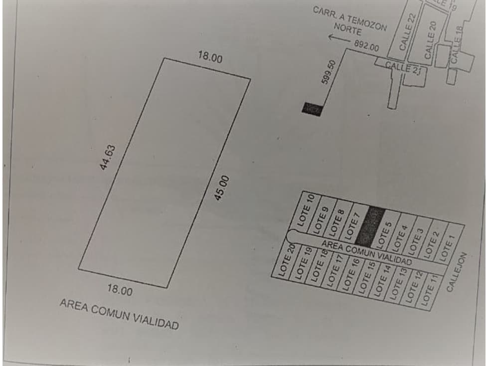 Terreno en Venta en Tixcuytun Merida atras Cabo Norte — foto 1
