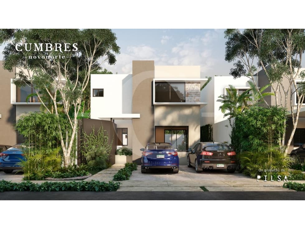 Privada Cumbres Novo Norte casas en venta en Merida — foto 1