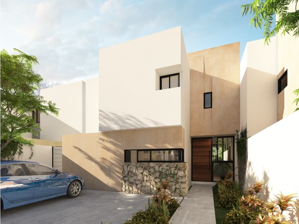 Dzitya Casa en Privada Almena Modelo Azalea — foto 1