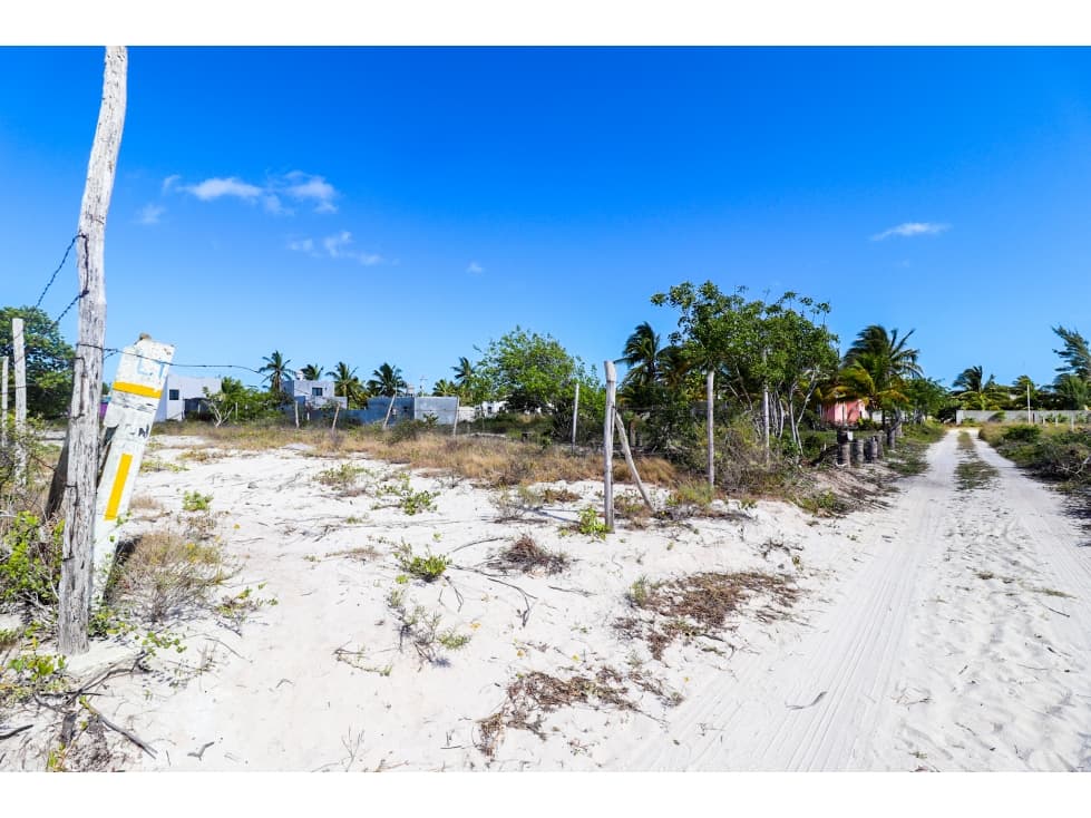 Chelem terreno en venta de 400m construya su propia casa — foto 1