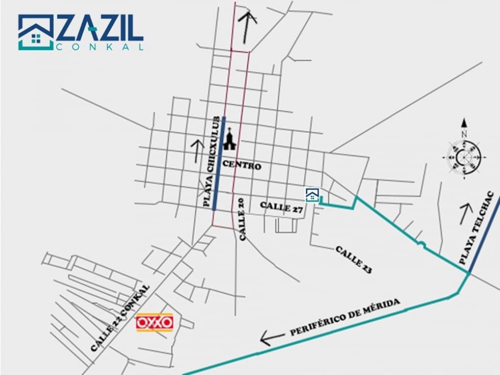 RESIDENCIAL ZAZIL CONKAL VENTA DE TERRENOS — foto 1