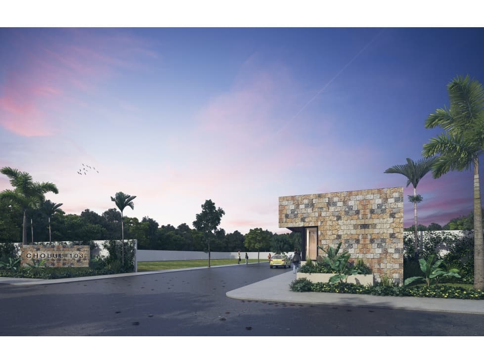 Cholul 103 Lotes Urbanizados en Venta — foto 2