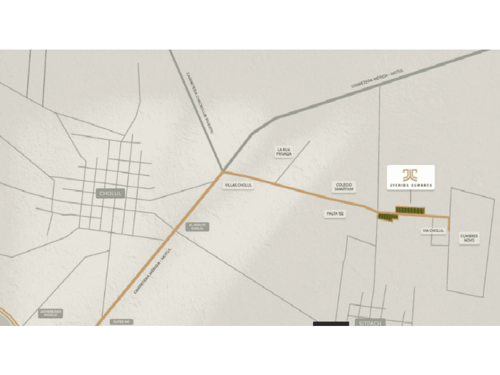 Avenida Cumbres Cholul Venta de Terrenos Urbanizados — foto 3