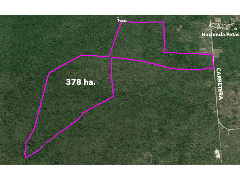 Venta de Terreno en Tzacalá Yucatán DE 378Has — foto 3
