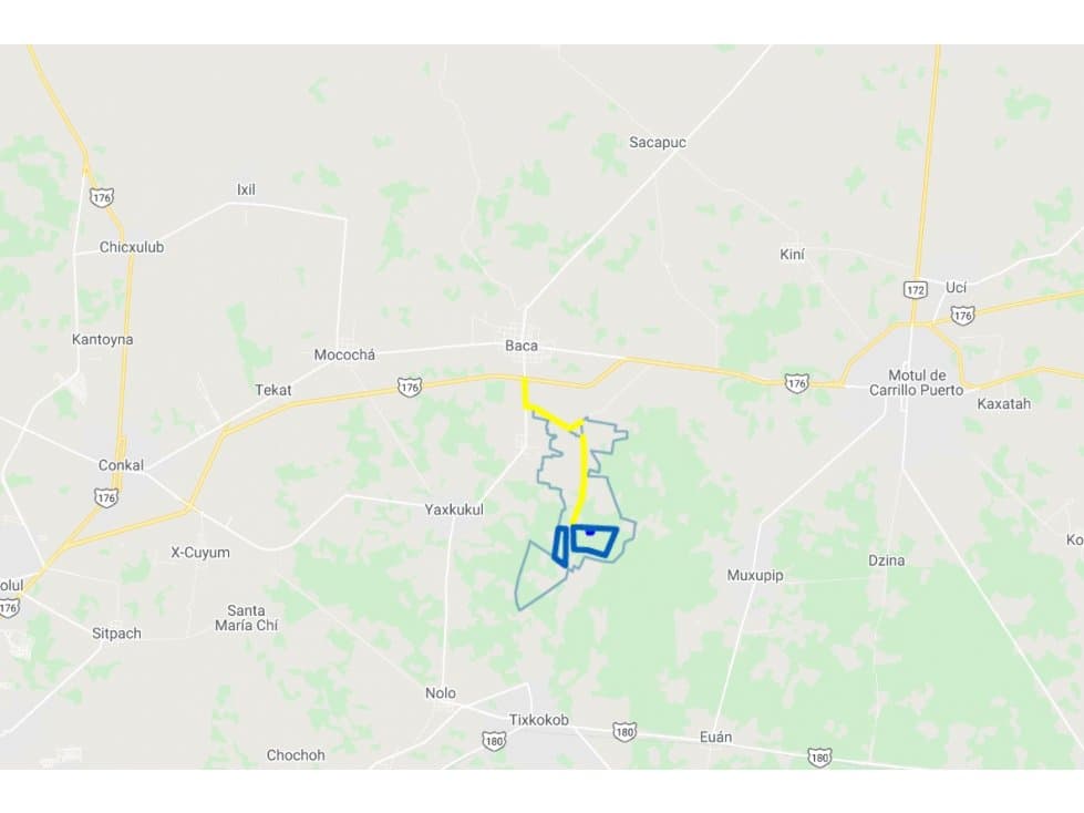 Terreno de 1.4 Hectareas en Venta Tixkuncheil-Yaxkukul — foto 3