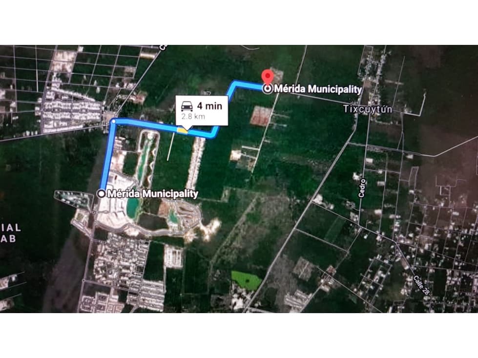 Terreno en Venta en Tixcuytun Merida atras Cabo Norte — foto 3