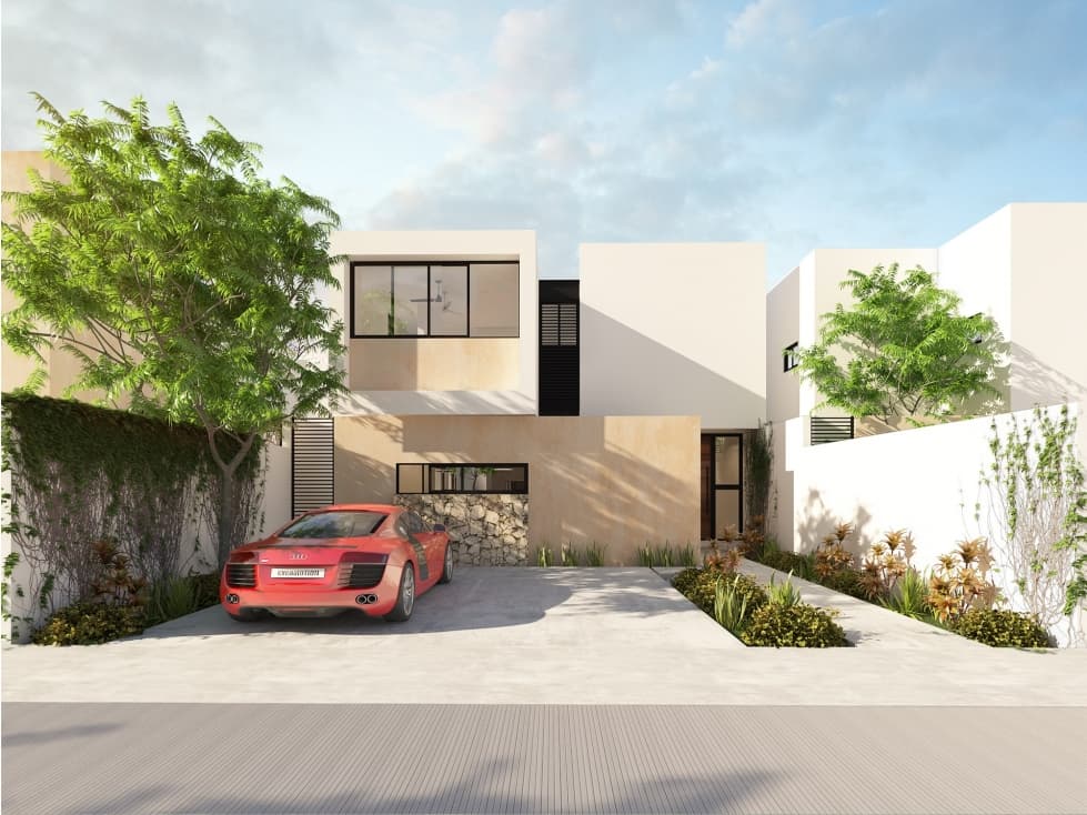 Dzitya Casa en Privada Almena Modelo Camelia — foto 3