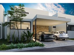 Conkal Casa Residencial De Una Planta en Venta en Privada Savara