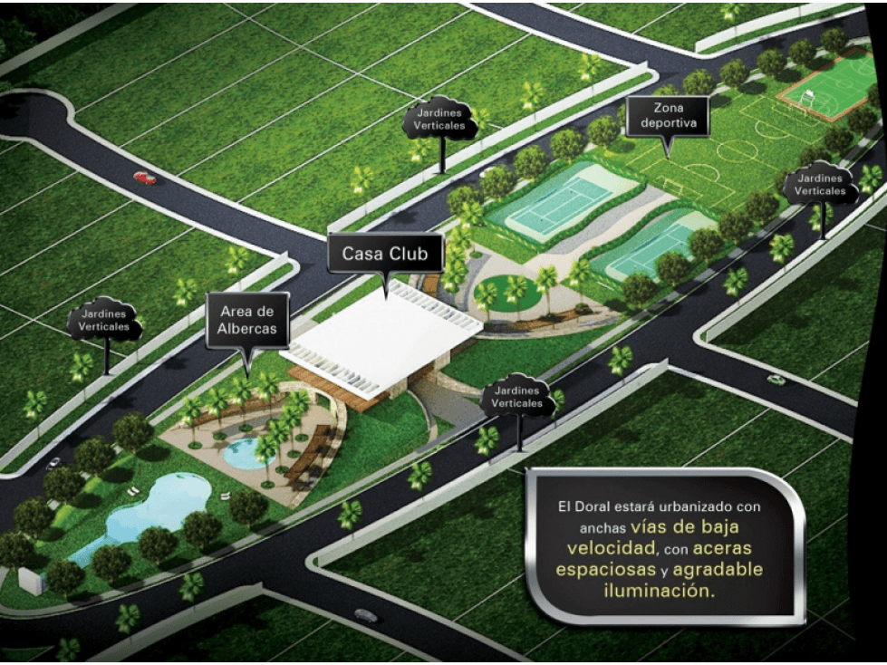 Progreso Lotes Residenciales en Venta Privada El Doral — foto 2