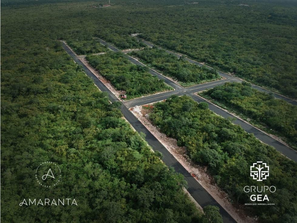 Conkal Terreno En Esquina Dentro De Privada Amaranta — foto 1