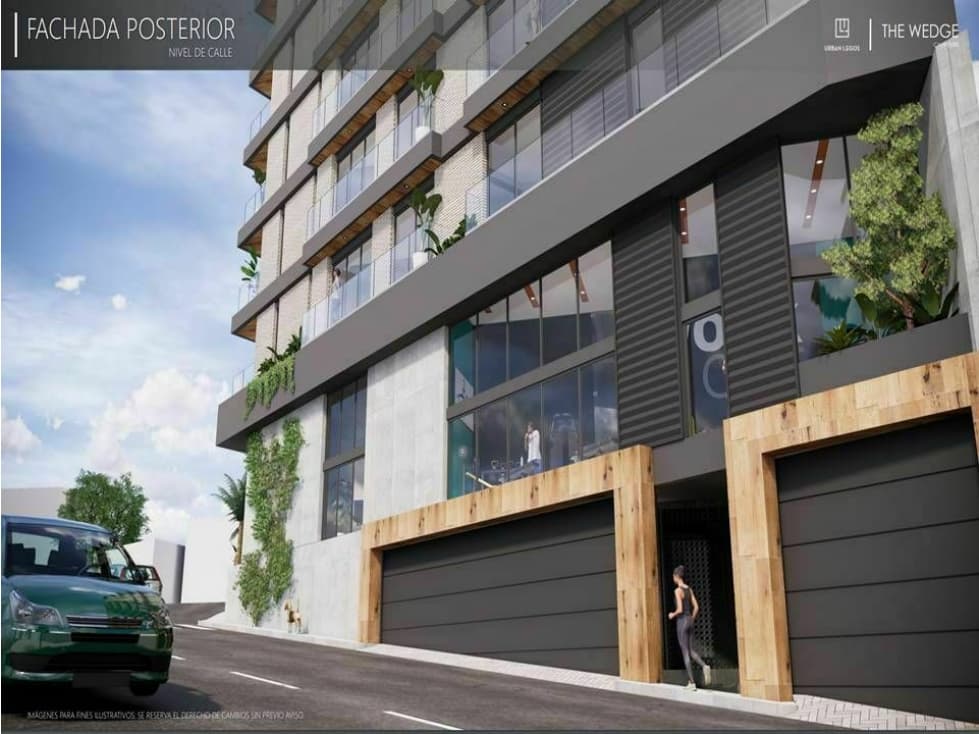 THE WEDGE CAMPESTRE DEPARTAMENTOS EN PRE-VENTA — foto 1