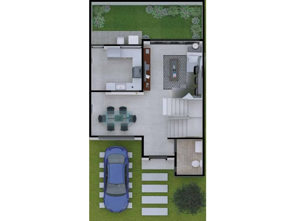 VENDO CASA EN RESIDENCIAL E-SUR MOD ES-VA1 — foto 2