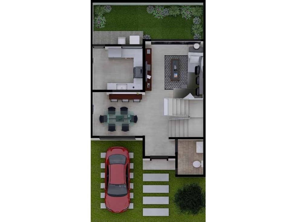VENDO CASA EN RESIDENCIAL E-SUR MOD ES-VA5 — foto 2