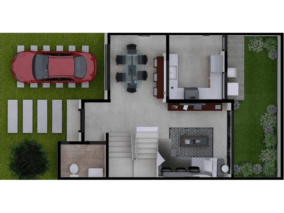 VENDO CASA EN RESIDENCIAL E-SUR MOD ES-VA6 — foto 2