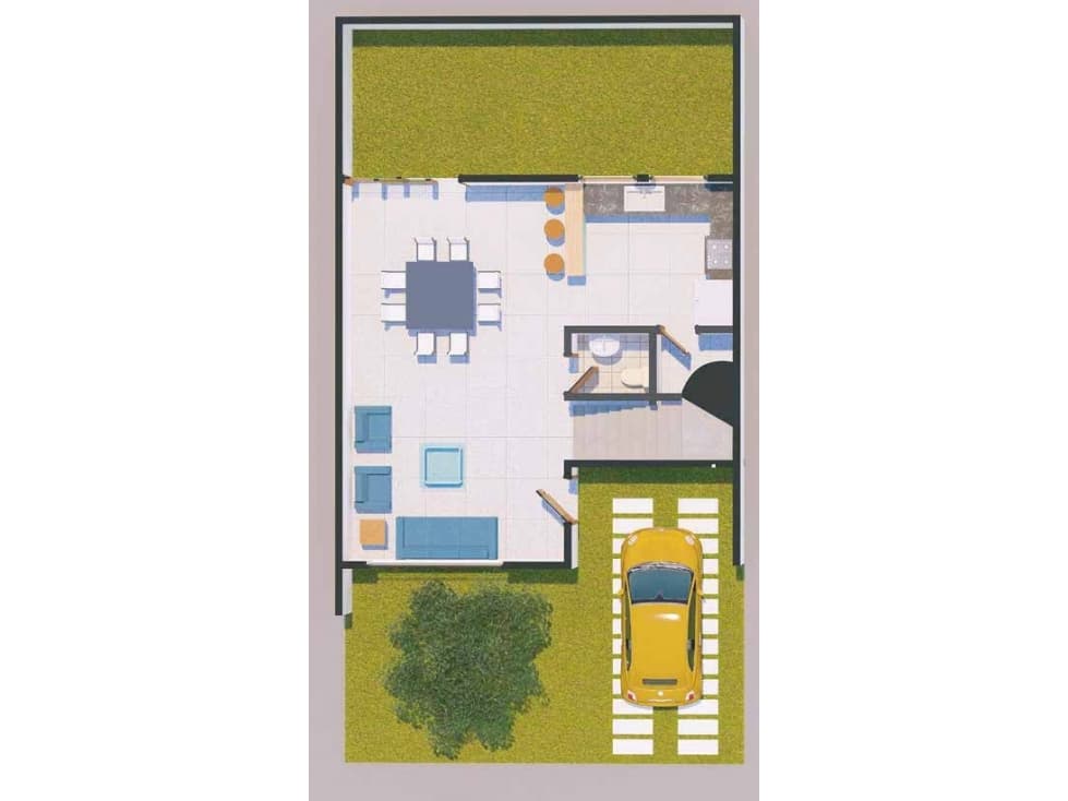 VENDO CASA EN RESIDENCIAL E-SUR MOD ES-VA2 — foto 3