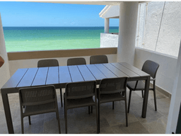 SE RENTA Departamento con vista al mar en Chicxulub, Yucatán
