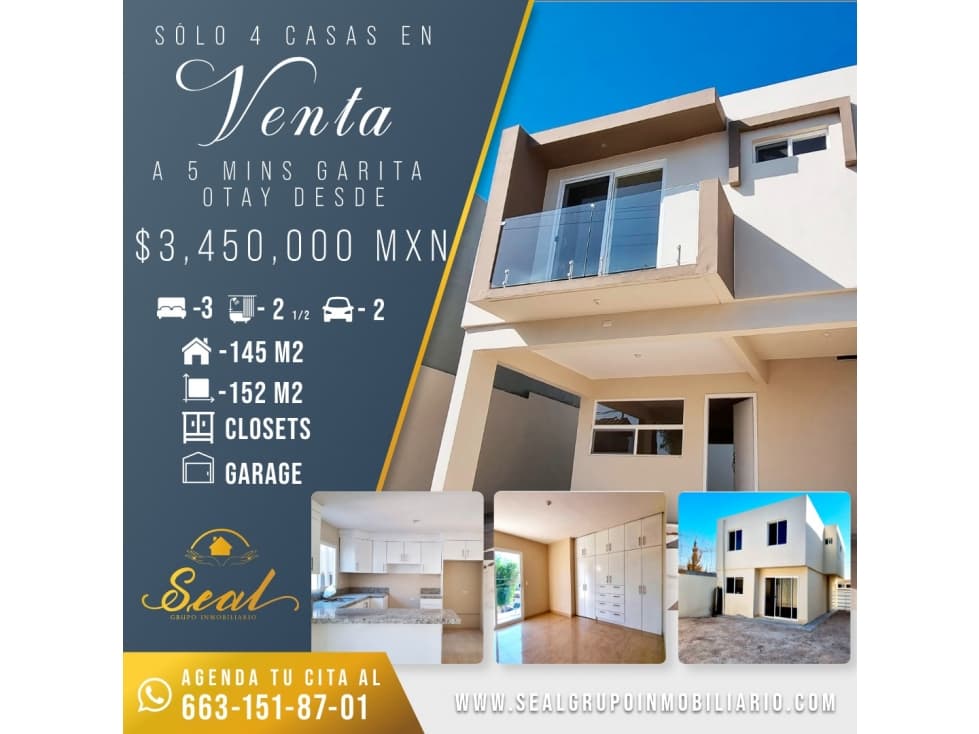 OPORTUNIDAD PREVENTA CASAS 152m / GUAYCURA — foto 1